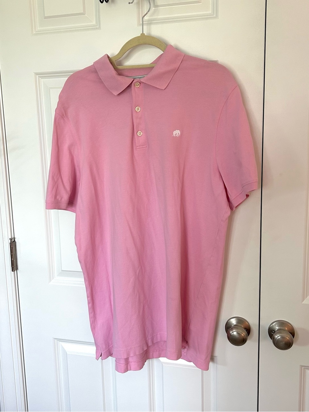 Banana Republic Light Pink Polo Shirt